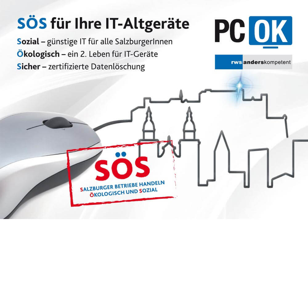 PC-OK LieferantInnen_Info: IT-Altgeräte sinnvoll entsorgen