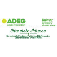 ADEG Kulcsar Logo, Slogan Willkommen Daheim, regionale Produkte, Platten, Lieferservice, Salzburg