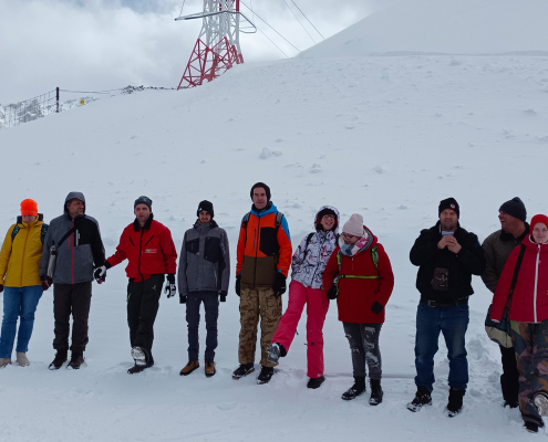 Menschen mit Behinderung wandern am Kitzsteinhorn, Teilhabe und Selbstbestimmung im Fokus