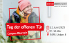 Menschen mit Behinderung beim Tag der offenen Tür am Campus Oberrain, Teilhabe und Arbeit